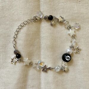 Silver Star Charm Bracelet